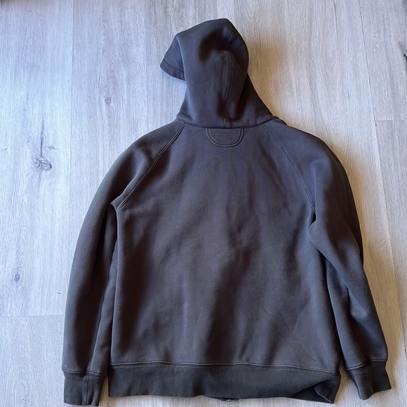 Helmut Lang Grey Zip Up Hoodie - Picture 5 of 5